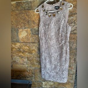 Adrianna Papell midi dress. Worn once as mother of the bride